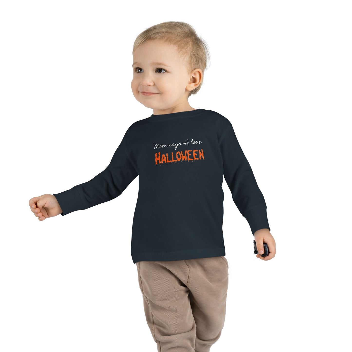 I love Halloween Toddler Long Sleeve Tee