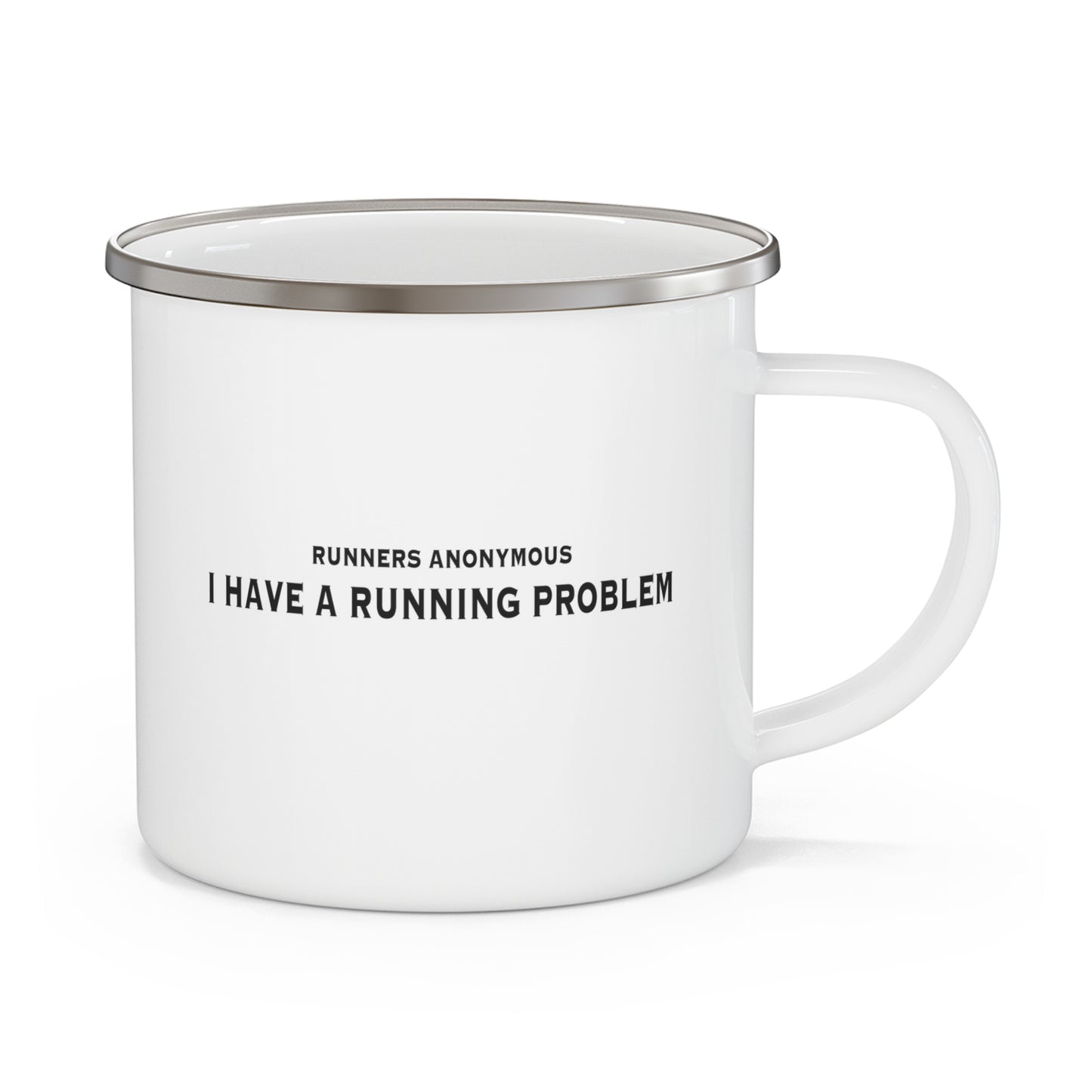 I have a running problem! Enamel Camping Mug