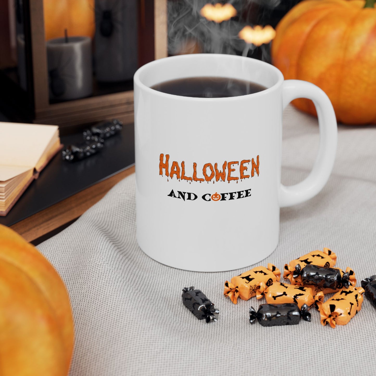 Halloween Ceramic Mug, (11oz)