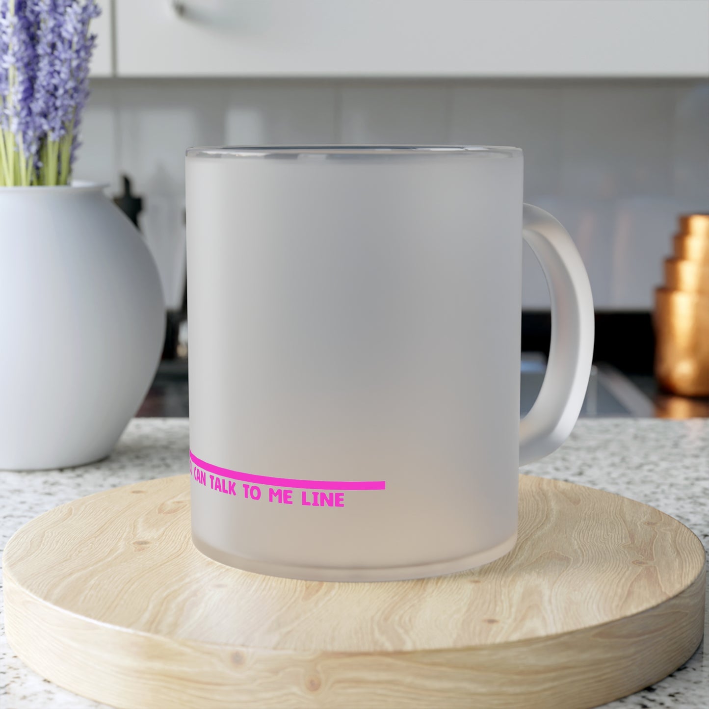 Frosted Glass Mug