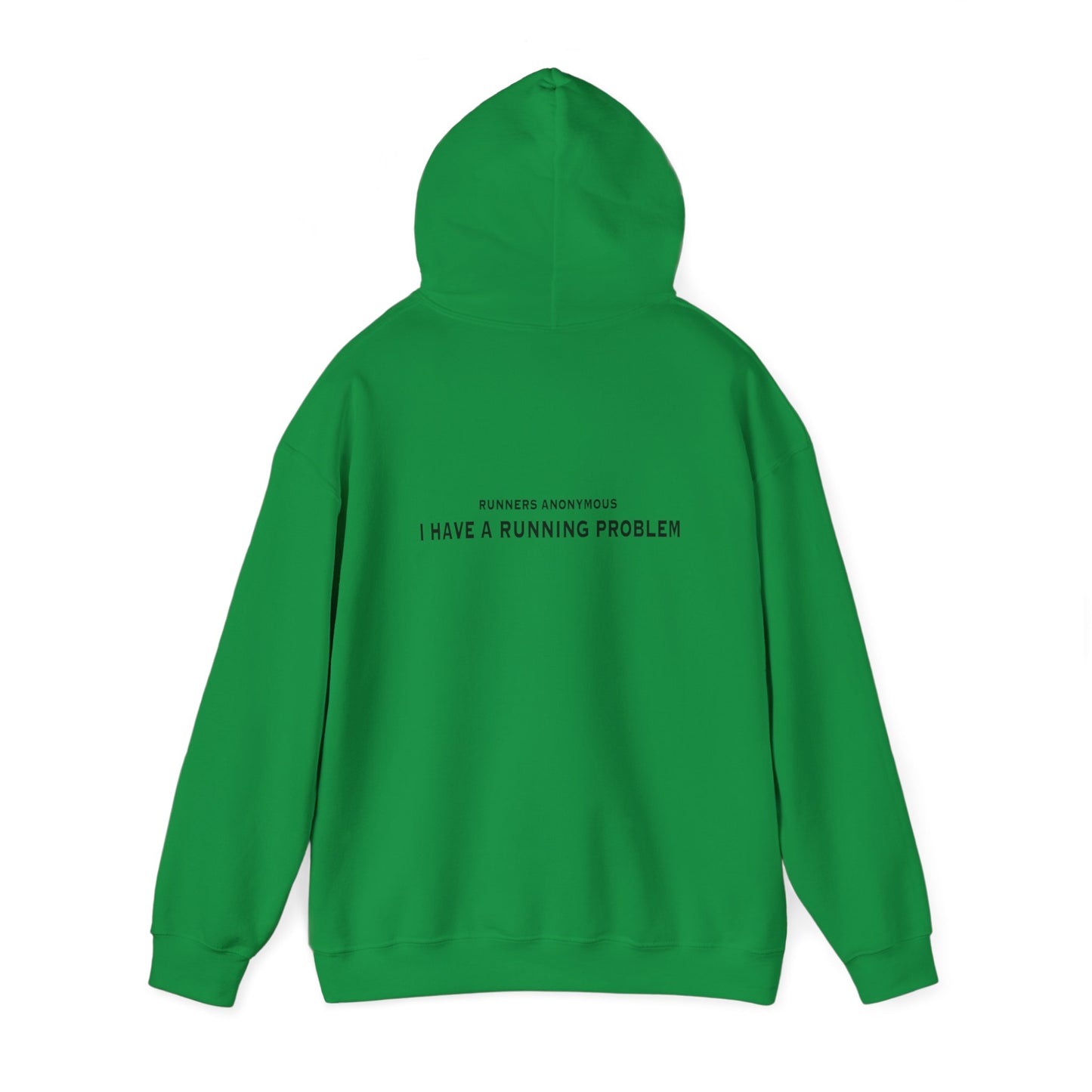 I have a running problem.  Runners anonymous: Unisex Heavy Blend™ Hooded Sweatshirt